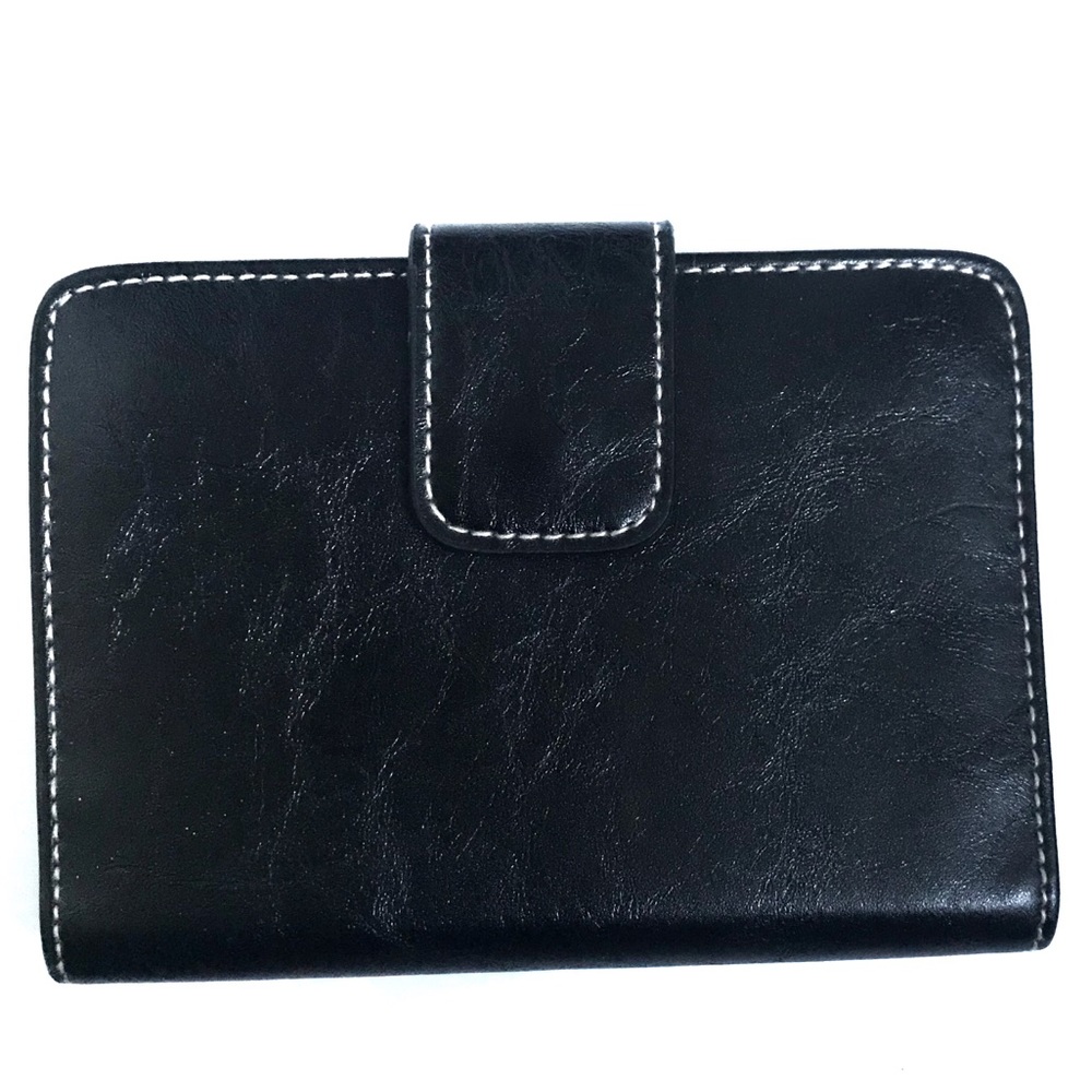 🌈Black Faux Leather Wallet